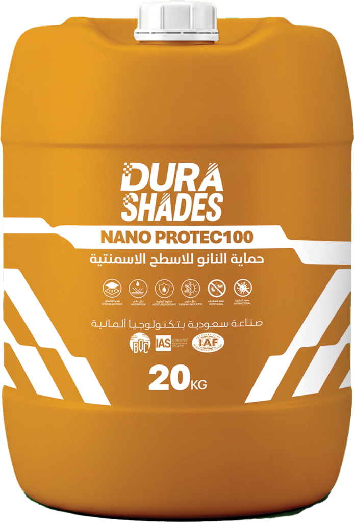 حماية نانو للأسطح الأسمنتية — DURA NANO PROTEC100